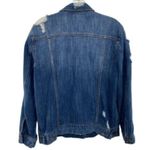 Unpublished  Women’s Distressed Denim Jean Jacket Photo 7