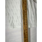 Disney Minnie Mouse Bow Textured T Shirt Womens Terry Cloth Short Sleeve White M Size M Photo 1