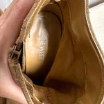 Nine West high heel ankle boots, light brown suede, zipper closure, Sz 6 1/2 Photo 4