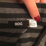 BDG Gray & Black Striped Skirt Photo 1