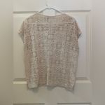 Chico's  Elegant BeigeLaced  Patterned Women's Top.    Size-2 Photo 2