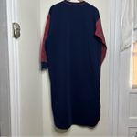 Vintage 90s Pooh Bear Nightgown One Size Happy Windsday Flannel Sleeves Blue Photo 6