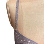 Victoria's Secret New Victoria’s Secret Dream Angels Rhinestone Pearl Demi Gray Bra Size 32DD Photo 9