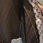 Rafael Sport Women Black White Zip Collared Textured Long Sleeve CareerJacket XL Photo 6