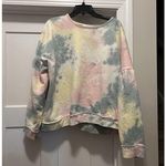Lily Mae’s Women's Tie Dye Crew Neck Cotton Long Sleeve Sweatshirt Size Large Photo 0
