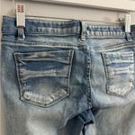 1115 Wheel Jeans Vintage Low Rise Skinny Size S (27x29) Distressed Stretch Blend Blue Photo 6
