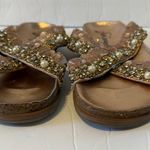 Free People MoonChild Embellished Sandals Rose Gold Combo Size 40 (9.5/10) NWOT Photo 2