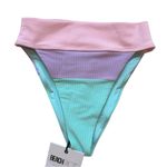 Beach Riot Alexis Bikini Bottoms XS Pink Purple Pastel Photo 5