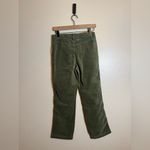 Free People  High Time Velvet Kick Flare Pants Chive Photo 3