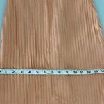 House Of CB London Peach Orange Stretch Bodycon Ribbed Sweater Maxi Skirt Medium Photo 6