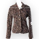 Urban Outfitters  Kimchi and‎ Blue Floral Velvet Blazer Size M Photo 4