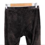 Alice + Olivia Suede Lamb Leather Brown Skinny Pants 6 Photo 9