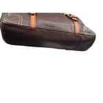 Coach Y2K Vintage 00857 Brown Pebble Leather Buckle Shoulder Tote Bag Purse Photo 7