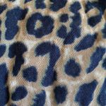 Nicole Miller  leopard fringe shawl coverup NWT Photo 6