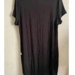 Liliana 🆕Black Hollows Out T-Shirt Dress 3D Rose 2X🆕 Photo 3