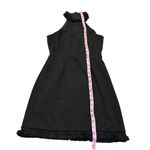 Lulus black skyline views fringe halter dress Photo 3