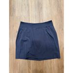 Athleta  Skort Size 4 Navy Blue Athletic Golf Tennis Pockets Skirt Activewear Photo 1