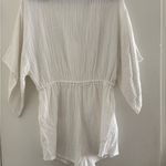 Rip Curl  Cream Button-Up Women's Swim Cover-Up Photo 6