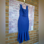 Elliatt Viola Dress in cobalt size small Photo 4