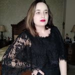 Boohoo  lace black mini dress with lace cape size 6 Photo 2