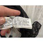 ZARA  Black White Satin Effect Maxi Long Dress Medium M NEW Photo 8