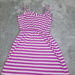 Lilly Pulitzer  Pansy Purple‎ Striped Spaghetti Strap Sun Dress Size XS Women's Photo 3