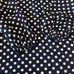 J.Crew 100% Silk Blue/Ivory Popover Blouse Size 0 Petite Photo 8