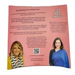 Tykes & Tails Nursing Cover Infinity Scarf Mint White Chevron New Photo 2