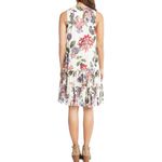 Karen Kane rose garden drop waist shift dress floral sleeveless cottagecore Photo 7