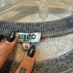 Kenzo Sweatshirt Dress with embroidered signature tiger on front. Size XL Gray Photo 3