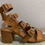 Gianni Bini Leather Strappy Sandals Photo 0