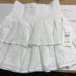 Splendid Olivia eyelet mini skirt. Size small. NWT Photo 3