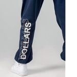 ✨The Mayfair Group It Costs Zero Dollars Graphic S/M Sweatpants✨ Blue Photo 5