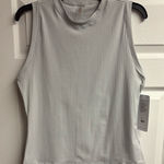 NWT Rhone Modern Ribbed Tank In Grey Mist Size Large Gray Photo 0
