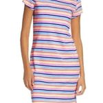 Lilly Pulitzer Island Striped Colorful Short Sleeve Marlowe Casual T-shirt Dress Photo 1
