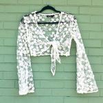 Nasty Gal collection sheer crop top Photo 0