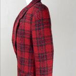 Diane Von Furstenberg Vintage 80s DVF Wool plaid blazer Photo 7