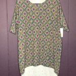 LuLaRoe HiLo Dress Irma Aztec Chevron Print Photo 0