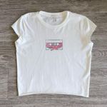 Full Tilt cassette bow off-white baby tee - XL Photo 1