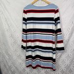 Tommy Hilfiger  Striped 3/4 Sleeve Striped‎ Tee Dress Size M Photo 9
