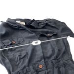 Vintage COLORAYONS Black Jumpsuit 1970/80s shirt style crop leg one piece size 8 Photo 5