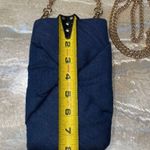 A New Day Cell Phone Blue with Gold Strap Crossbody Purse Bag Photo 1