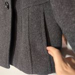 st. john's bay St. John’s Bay Double Breasted Pea Coat Wool Cashmere Blend Grat Large Petite Photo 4