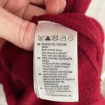 H&M Red Shortsleeve Lightweight Sweater Dress Shoulder Bow A-Line Holiday Silk M Photo 7