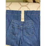 Gap  denim high rise wide leg pleated front Trouser jeans, size 8/ 29 Long Photo 9