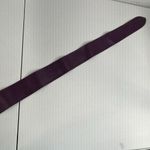 80’s Vintage Small S Sash Leather Wrap Belt Purple Gold Tone Detail Classic 6574 Photo 9