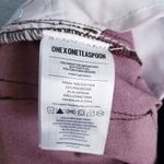 Anthropologie One Teaspoon Freebird II Low Waist Short Rise Fitted Leg Plum Coated Jeans Photo 7