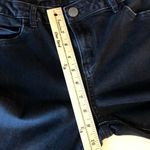 Simply Vera Wang Womens Skinny Jeans Mid Rise Stretch Pockets Dark Wash Denim 8 Blue Photo 6