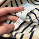 J.Crew  Structured Muscle T-shirt in Stripe Mariner Cotton Size Large Photo 6