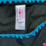 Hula Honey  Black Stitch Cheeky Bikini Bottoms Photo 4